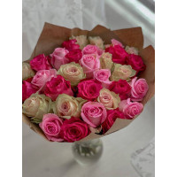 Bouquet of 25 roses mix